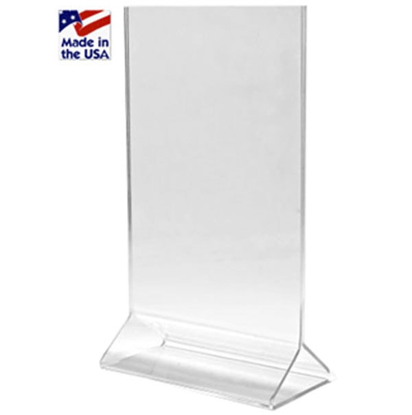 5 x 7 Acrylic Tabletop Sign Holders