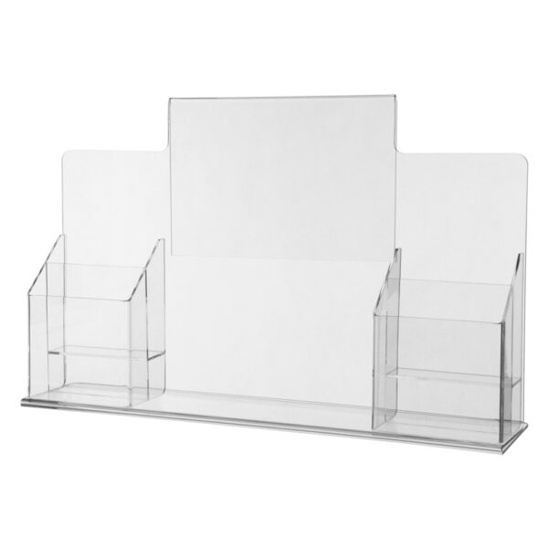 Deluxe Sign Holder with (Four) 4"wide pockets