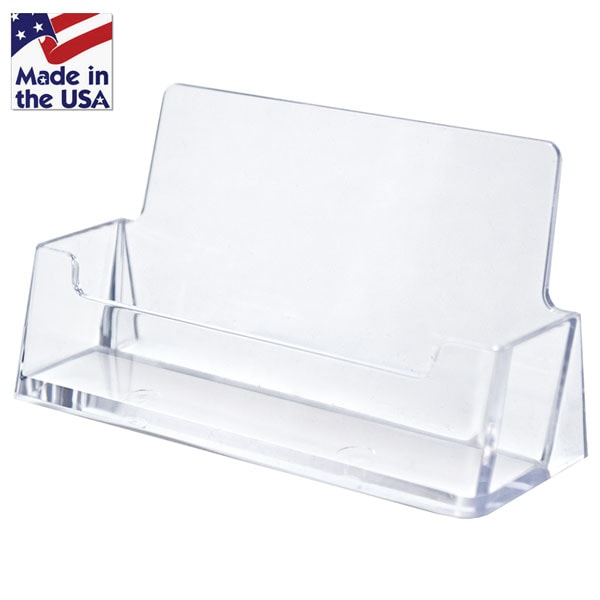 Acrylic Tilted Easel - 3.5 x 3 x 2.5 - Plexiglass