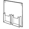 2 Pocket Wall Mount Holder
