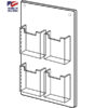 4 Pocket Wall Mount Holder