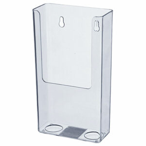 Clear Wall Mount Brochure Holder