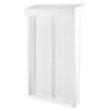 8.5 x 11 White Outdoor Holder