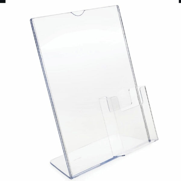 Plastic Frame with a 4"wide Pocket