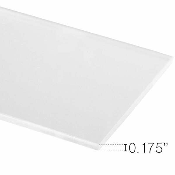 0.175" Clear Acrylic Flat Sheet - 4' x 8' - LOCAL PICKUP in ANAHEIM, CA ONLY (No Shipping)