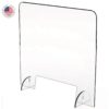 TALL Sneeze Guard - 32"w x 44"h with 6"h access slot