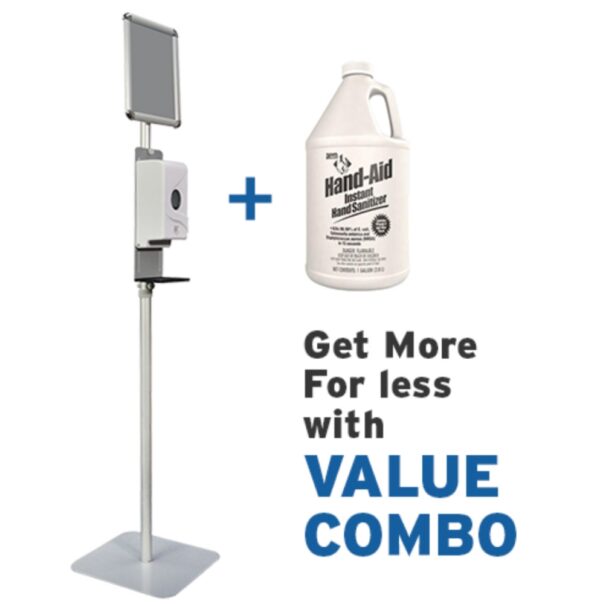 All-In-One Hand Sanitizer Stand (Value Pack)