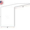 4 x 6 Shelf Talker Sign Holder - Image 2