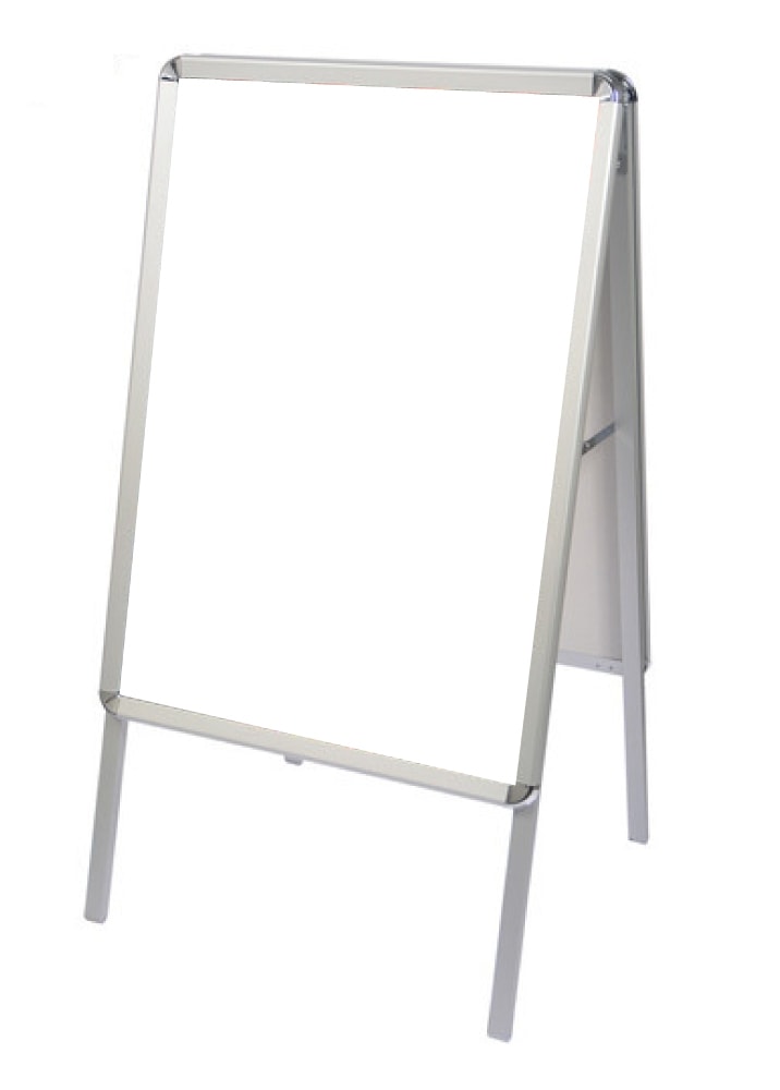 A-Frame Snap-Open Sidewalk Poster Stand