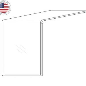 5.5 x 8.5 Shelf Talker Sign Holder