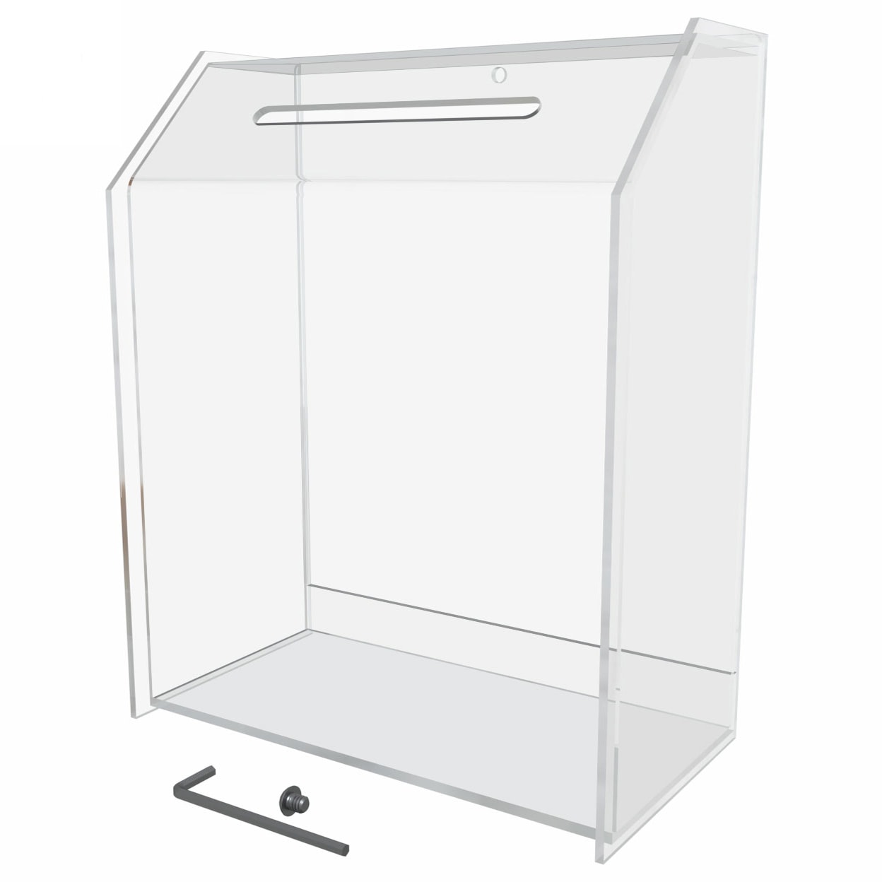 donation/ Suggestion Ballot Box / Various sizes, keyed lock, security boxes