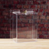 Wall Mount Ballot Box is the perfect solution for securely collecting ballots, suggestions, or ideas