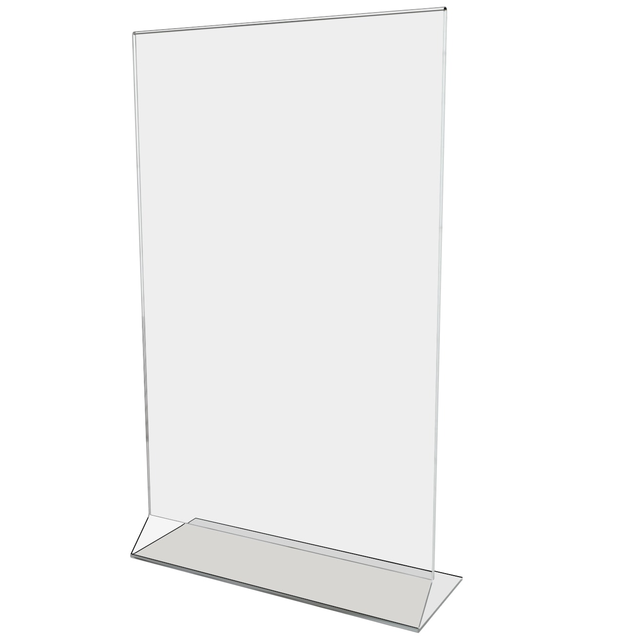 Perfex Table Top Frame 11X17, Tabletop Sign Holders