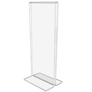 Bottom Loading Tabletop Sign Holder