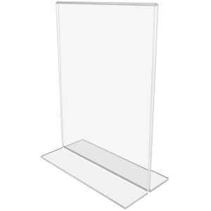 Acrylic Rack Sign Holder, 5.5 x 7