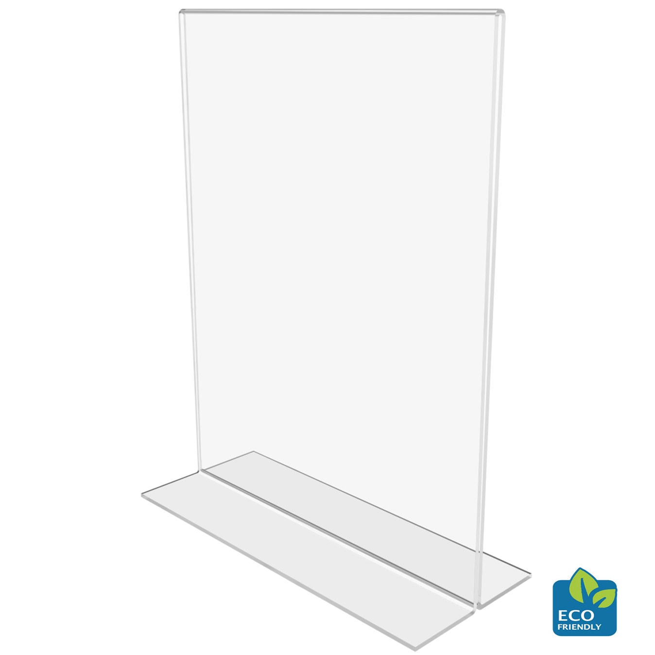 8 1/2 x 11 Tabletop Sign Holder, Vertical