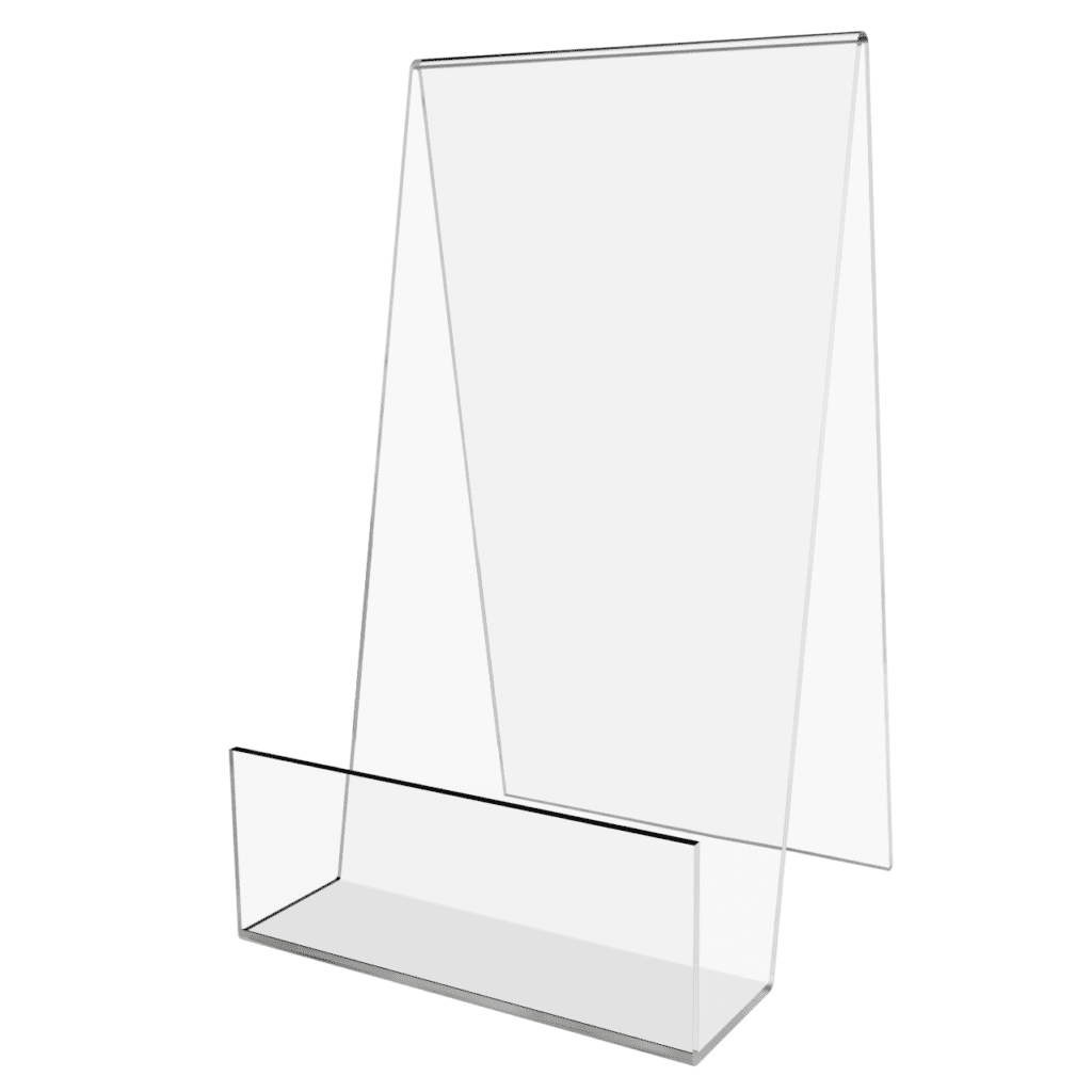 Clear Acrylic stands 1000's of Styles Available Now on