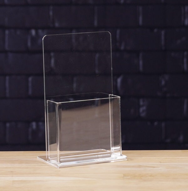 Clear Countertop brochure holder