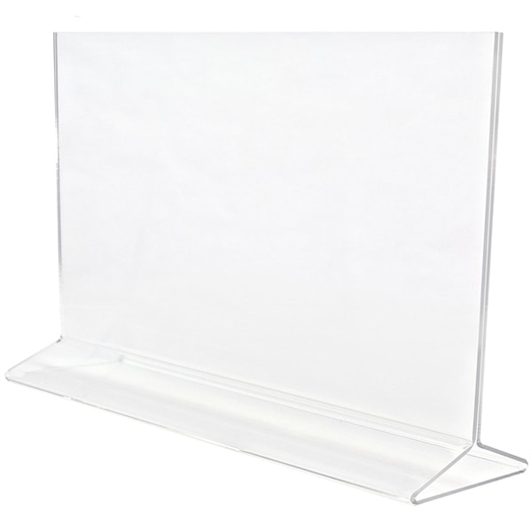 Universal UNV76861 1 1/2 x 2 Mini Table-Top Sign Holder with Insert -  10/Pack