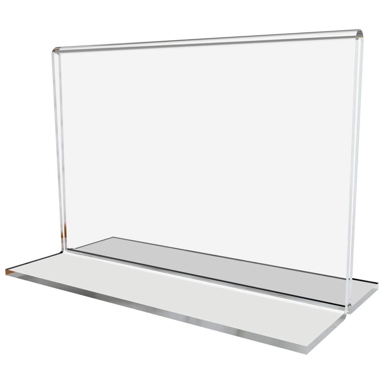 Bottom Loading Tabletop Sign Holder