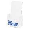 White Trifold Brochure Holder - Image 4