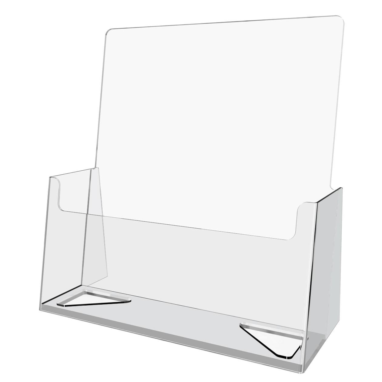 1 x 1 x 1 Polished Clear Acrylic Cube