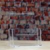 Letter size CLEAR Brochure HOLDER