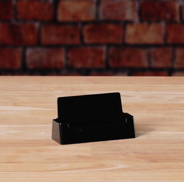 Black Business Card Holder Display