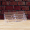 Clear 3 Tired six pocket business card holder
