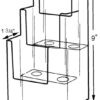 3 Tiered Brochure Holder - Image 5