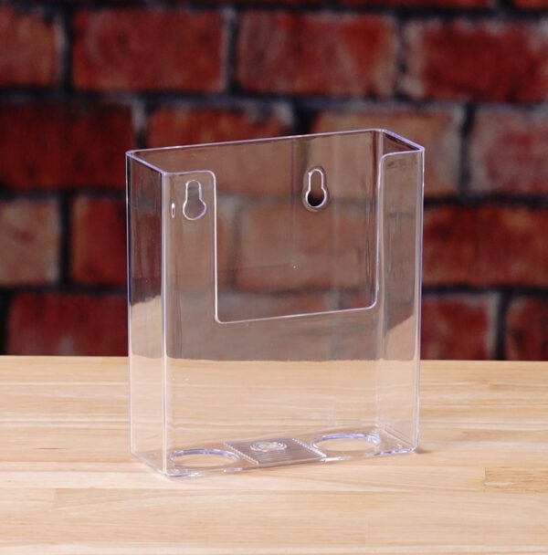 Clear Wall Mount Brochure Holder