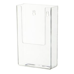 6 Inch Wide Half Sheet Wall Mount Brochure Holder  Lot of 60   DS-BHBPS-660-60 