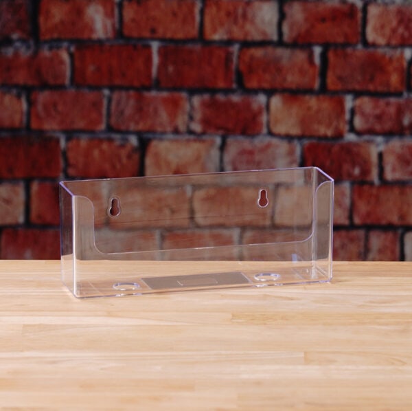 Clear Styrene Coupon Holder