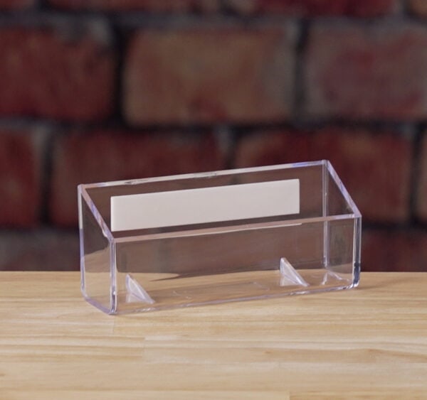 Clear Coupon Holder with Double sided Tape