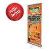 33" x 78" Double Sided Retractable Banner Stand With Print