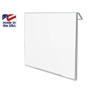 Slatwall Sign Holders – Flyer and Poster Card Wall Mounting