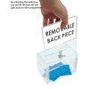 5 x 4 x 4  WHITE Ballot Box - Image 5