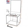 5 x 4 x 4 Clear Ballot Box - Image 7