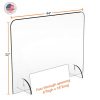Sneeze Guard - 44"w x 32"h with 12"h Access Slot - Image 2
