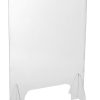 TALL Sneeze Guard - 32"w x 44"h with 6"h access slot - Image 2