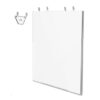 Clear Acrylic Peg Board wall mount picture frame