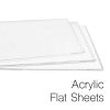 0.5" Clear Acrylic Flat Sheet - Image 3
