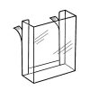 3.5 x 1.5 x .75 Flat Foldable Pocket - Image 2