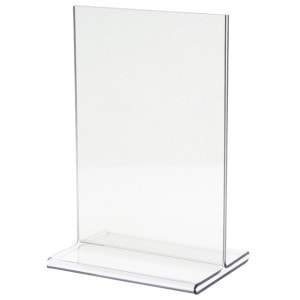 Cheap signs holder counter top frames