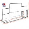 Sign Holder with Two Pockets - Image 2