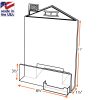 House Easel with Biz Card Holder - Image 2