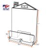 House Easel 2 Biz Card Holders - Image 2