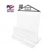 House Easel 2 Biz Card Holders