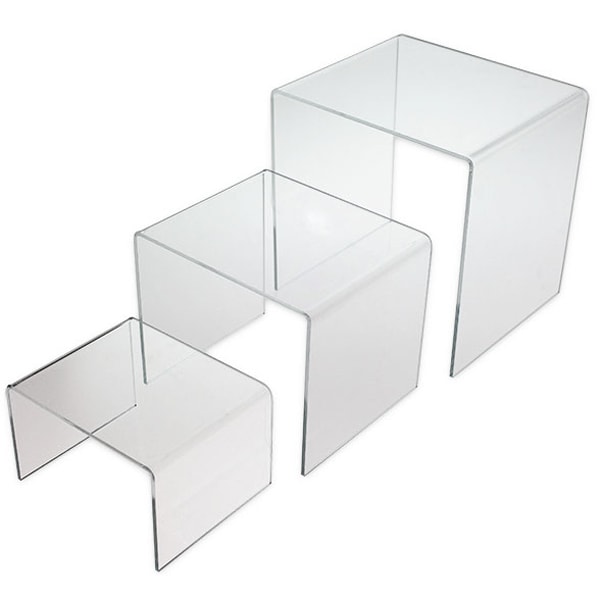 Clear Acrylic Open Top Bin Displays - Merchandise Box OTBIN6