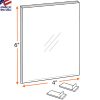 4 x 6 Clear Wall Poster Frame - Image 2